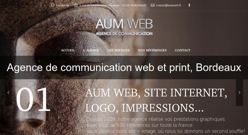 Agence de communication web et print, Bordeaux Agence de communication web et print, Bordeaux