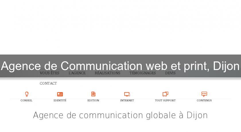Agence de Communication web et print, Dijon Agence de Communication web et print, Dijon