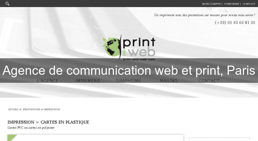 Agence de communication web et print, Paris Agence de communication web et print, Paris
