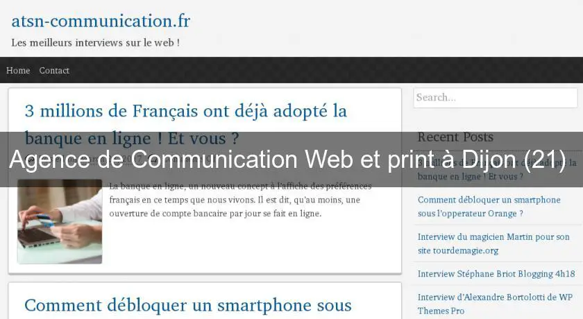 Agence de Communication Web et print à Dijon (21) 
