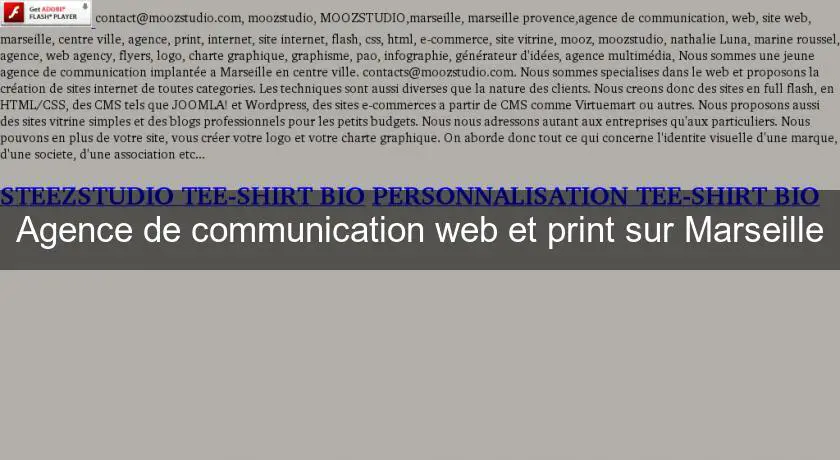 Agence de communication web et print sur Marseille