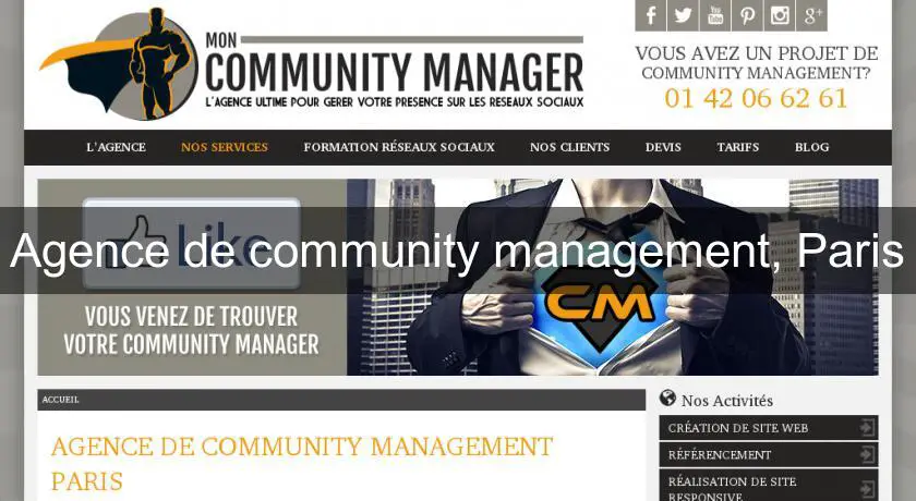 Agence de community management, Paris