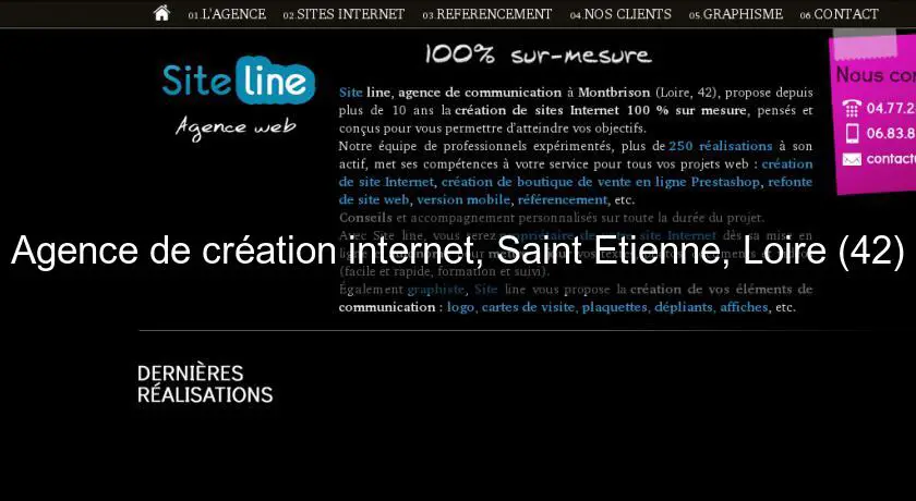 Agence de création internet, Saint Etienne, Loire (42)