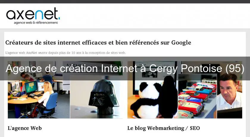 Agence de création Internet à Cergy Pontoise (95)