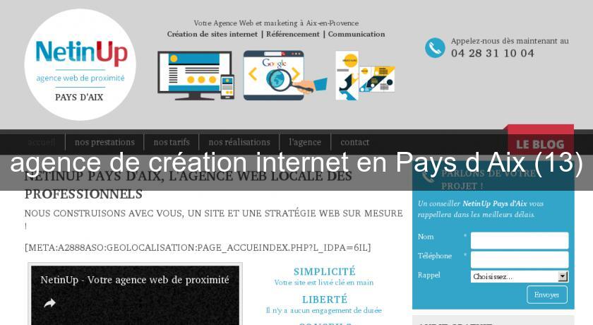 agence de création internet en Pays d'Aix (13) agence de création internet en Pays d'Aix (13)