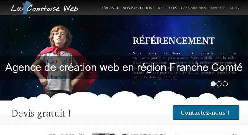 Agence de création web en région Franche Comté