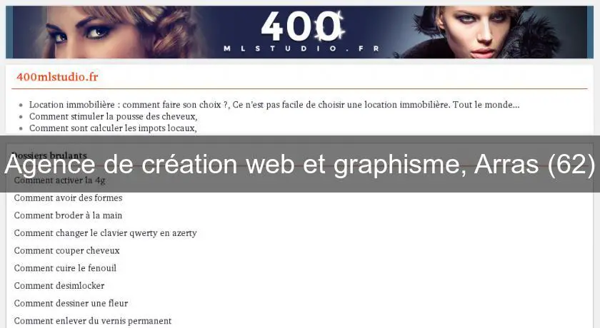 Agence de création web et graphisme, Arras (62)
