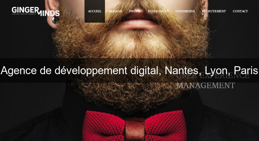 Agence de développement digital, Nantes, Lyon, Paris Agence de développement digital, Nantes, Lyon, Paris