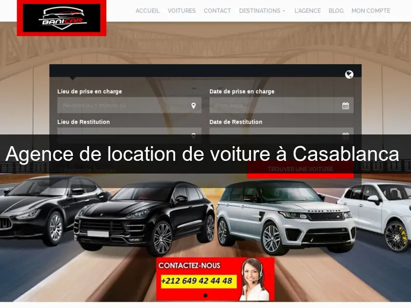 Agence de location de voiture à Casablanca 