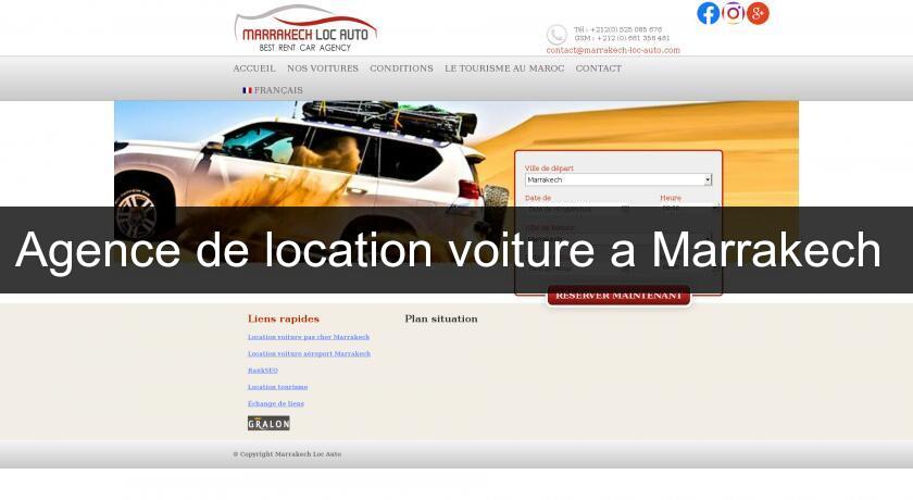 Agence de location voiture a Marrakech 
