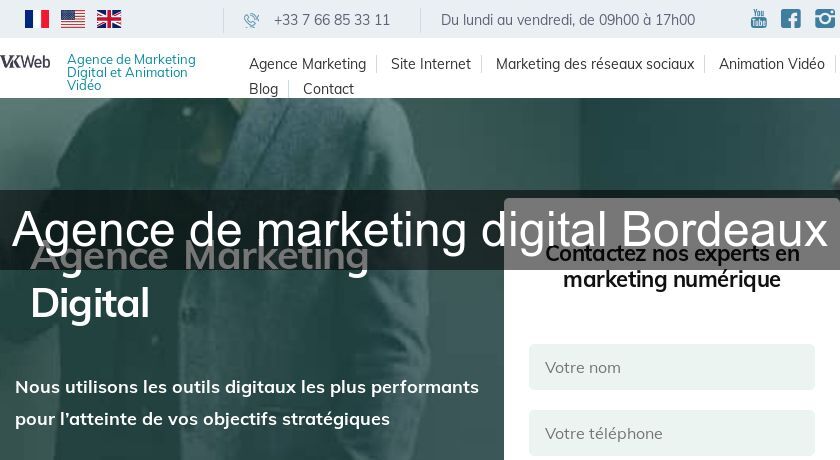 Agence de marketing digital Bordeaux