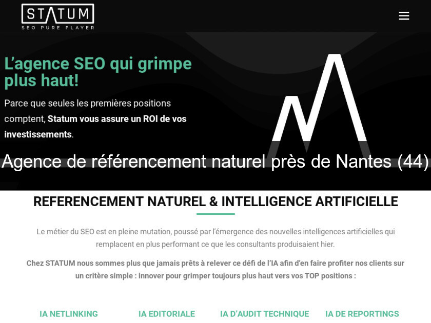 Agence de référencement naturel près de Nantes (44) Agence de référencement naturel près de Nantes (44)