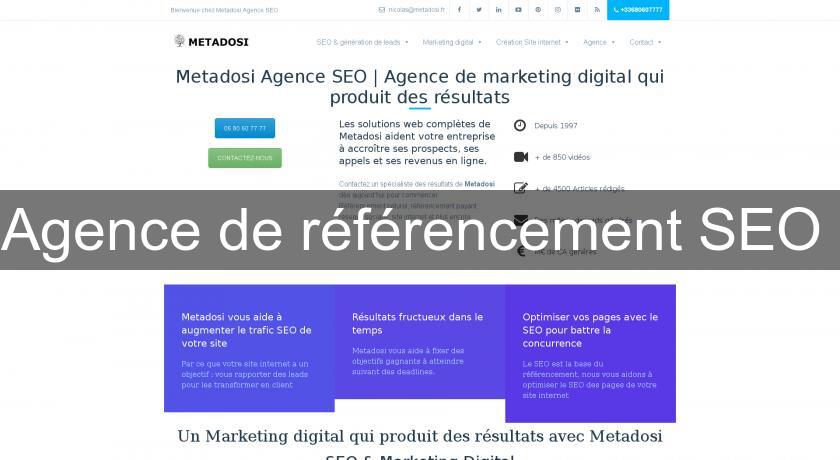 Agence de référencement SEO Agence de référencement SEO