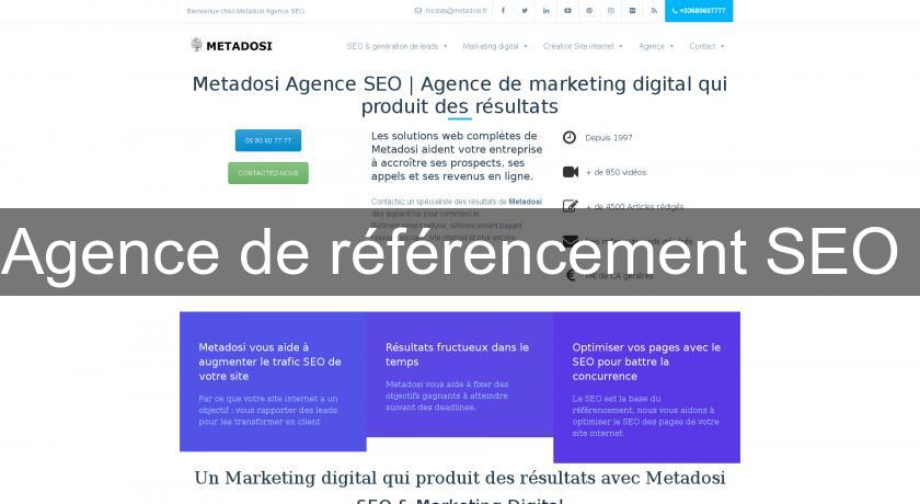 Agence de référencement SEO 