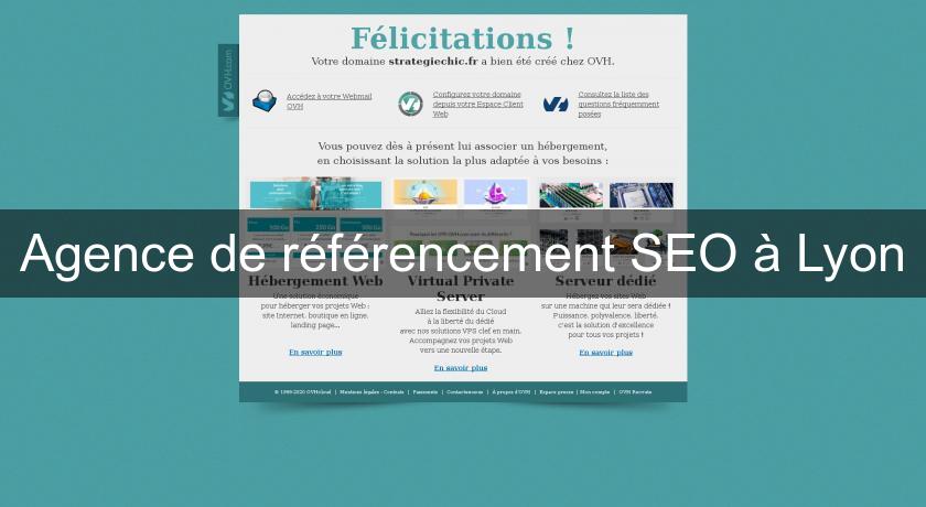 Agence de référencement SEO à Lyon