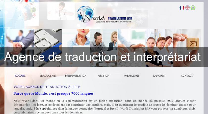 Agence de traduction et interprétariat 