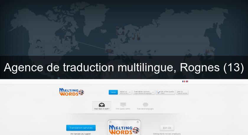 Agence de traduction multilingue, Rognes (13)