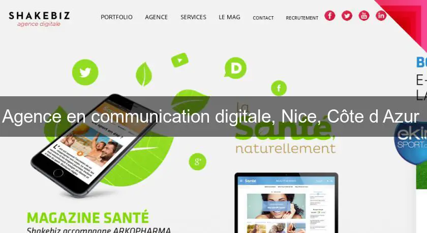 Agence en communication digitale, Nice, Côte d'Azur 