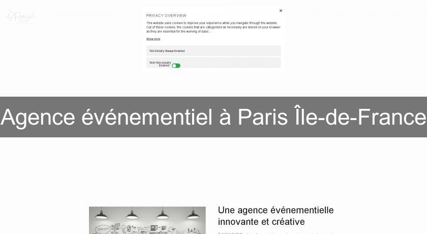 Agence événementiel à Paris Île-de-France