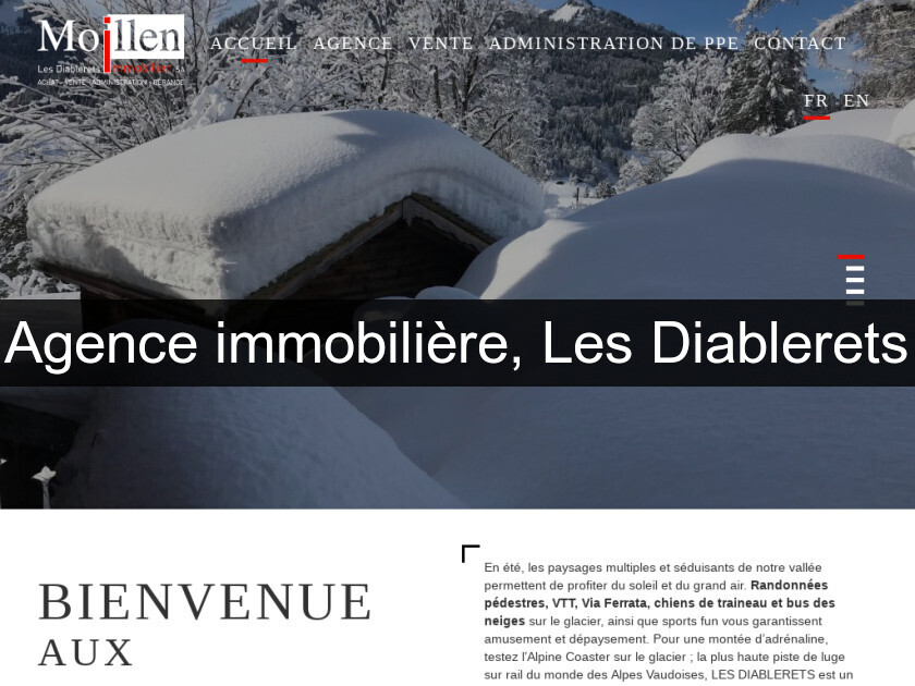 Agence immobilière, Les Diablerets Agence immobilière, Les Diablerets