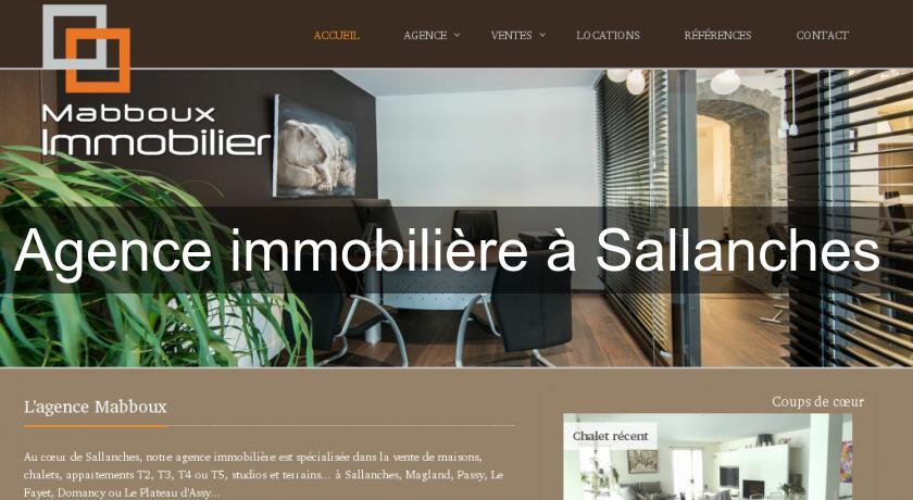 Agence immobilière à Sallanches 