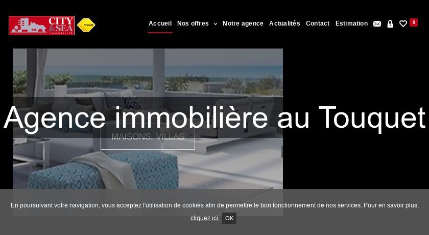 Agence immobilière au Touquet