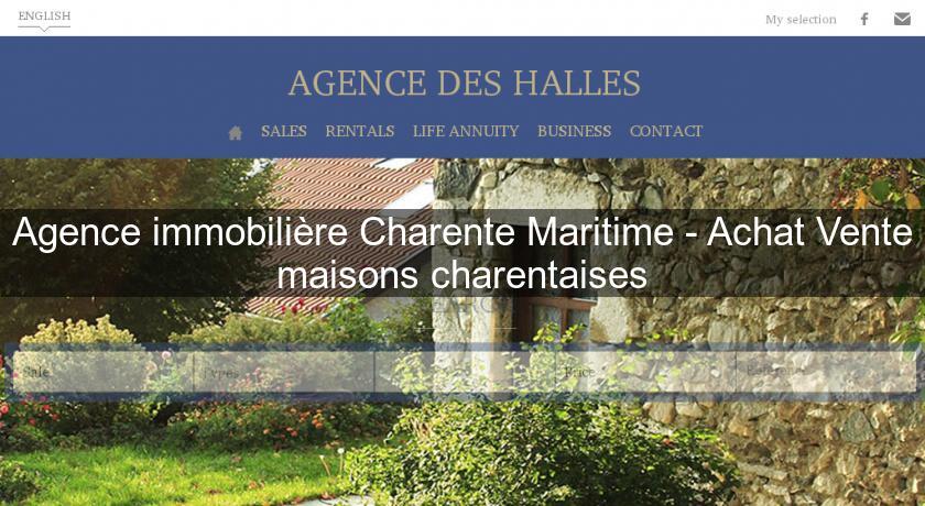 Agence immobilière Charente Maritime - Achat Vente maisons charentaises Agence immobilière Charente Maritime - Achat Vente maisons charentaises
