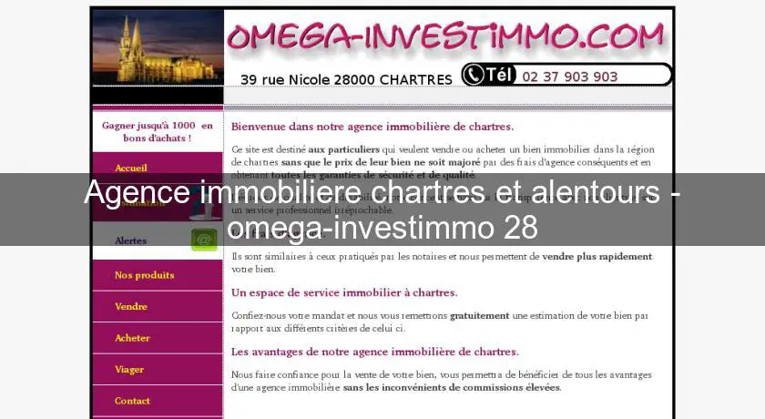 Agence immobiliere chartres et alentours - omega-investimmo 28