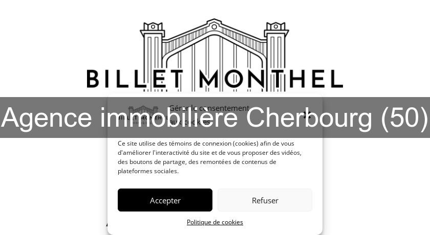 Agence immobilière Cherbourg (50) Agence immobilière Cherbourg (50)