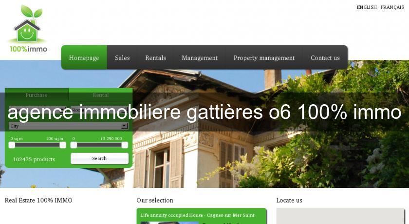 agence immobiliere gattières o6 100% immo agence immobiliere gattières o6 100% immo
