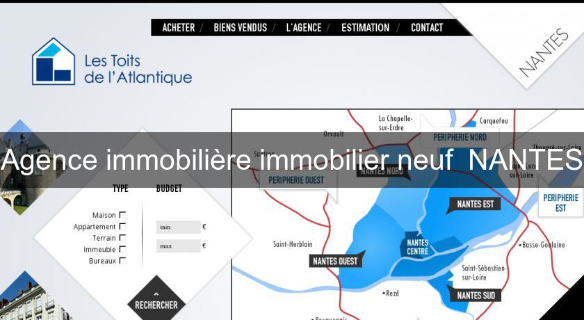 Agence immobilière immobilier neuf  NANTES