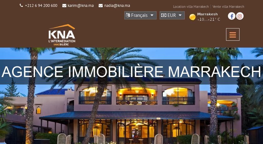 AGENCE IMMOBILIÈRE MARRAKECH