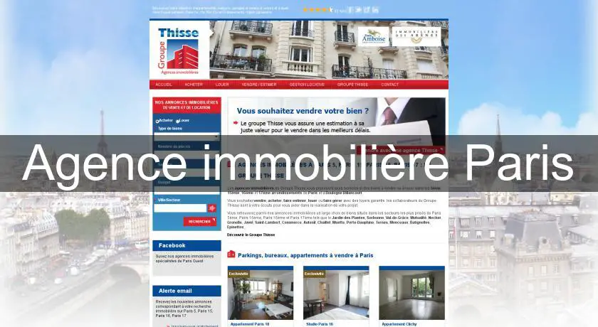 Agence immobilière Paris