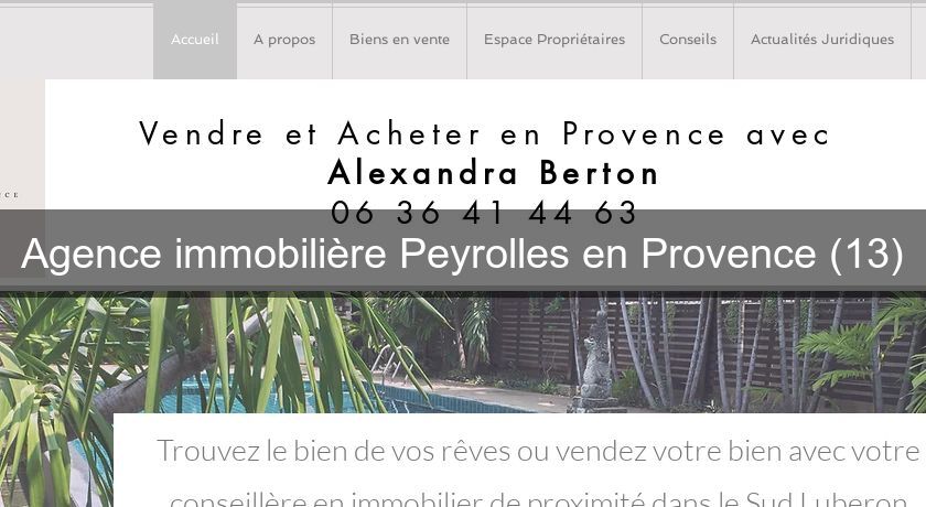 Agence immobilière Peyrolles en Provence (13)