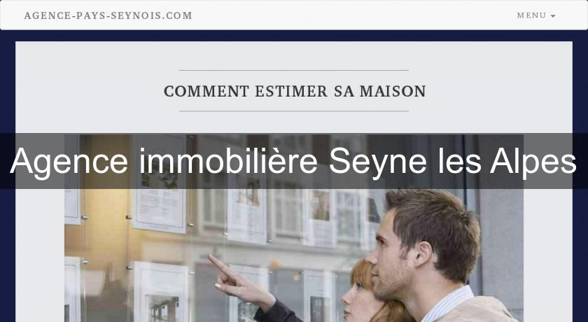 Agence immobilière Seyne les Alpes Agence immobilière Seyne les Alpes