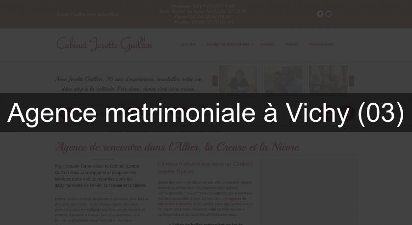 Agence matrimoniale à Vichy (03)