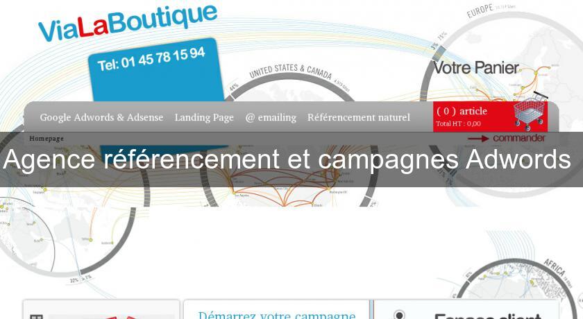 Agence référencement et campagnes Adwords Agence référencement et campagnes Adwords
