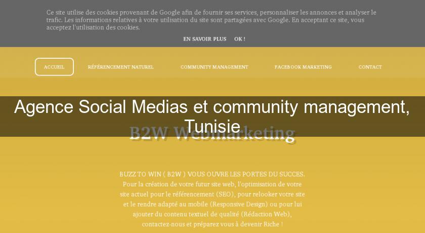 Agence Social Medias et community management, Tunisie
