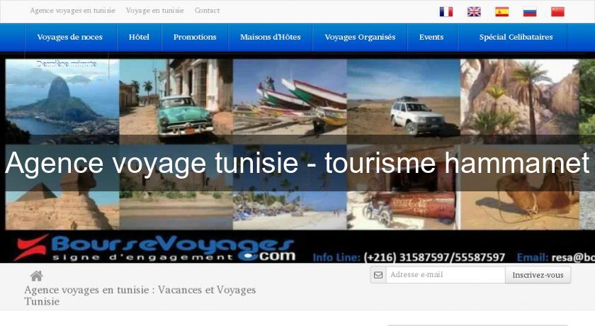 Agence voyage tunisie - tourisme hammamet Agence voyage tunisie - tourisme hammamet
