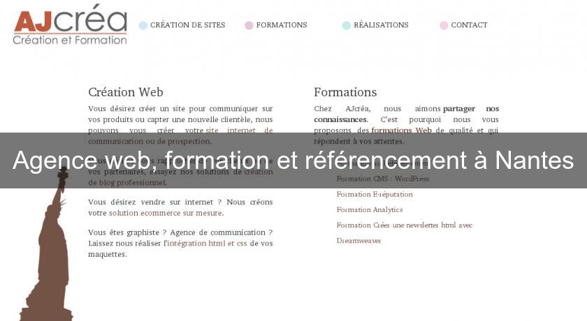 Agence web, formation et référencement à Nantes Agence web, formation et référencement à Nantes