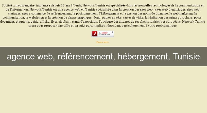 agence web, référencement, hébergement, Tunisie agence web, référencement, hébergement, Tunisie