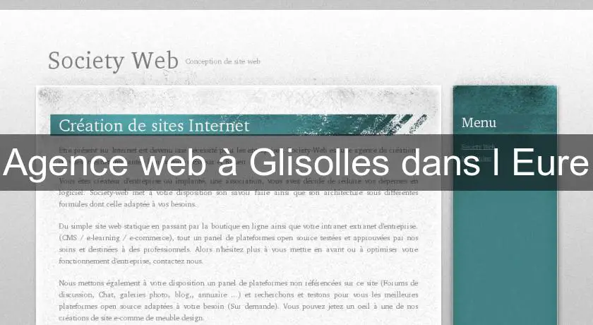 Agence web à Glisolles dans l'Eure