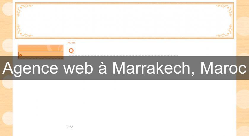 Agence web à Marrakech, Maroc Agence web à Marrakech, Maroc