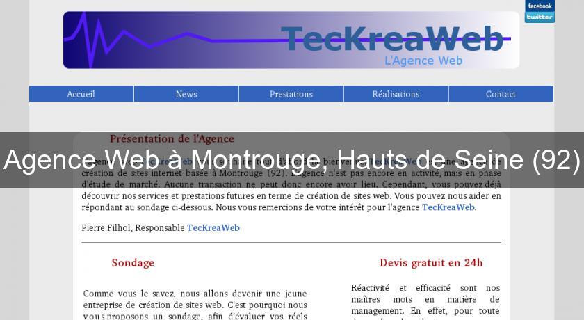Agence Web à Montrouge, Hauts de Seine (92) Agence Web à Montrouge, Hauts de Seine (92)