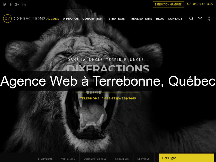 Agence Web à Terrebonne, Québec