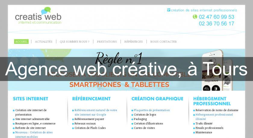 Agence web créative, à Tours Agence web créative, à Tours