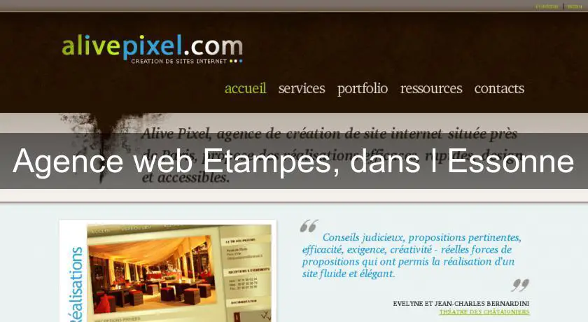 Agence web Etampes, dans l'Essonne