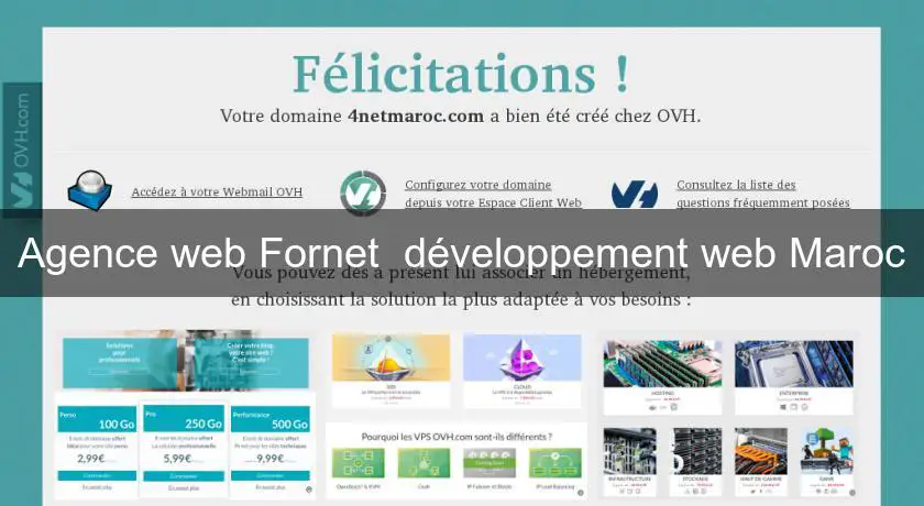 Agence web Fornet  développement web Maroc