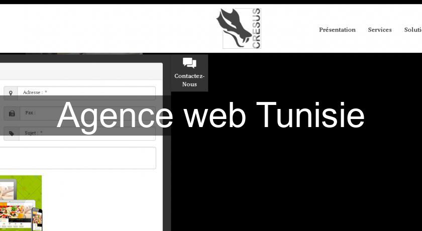 Agence web Tunisie Agence web Tunisie