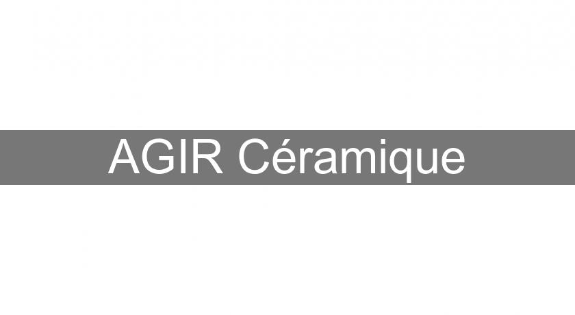 AGIR Céramique